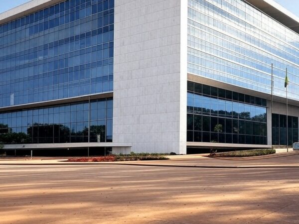 Edifício do Tribunal de Contas da União em Brasília, representando suspensão de inspeção no Banco Central.