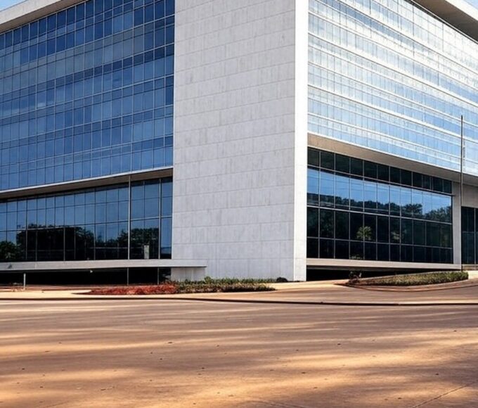 Edifício do Tribunal de Contas da União em Brasília, representando suspensão de inspeção no Banco Central.