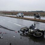 Acidente de carro na Epia em Brasília com viaturas da PMDF e veículos danificados, cena de tragédia rodoviária.