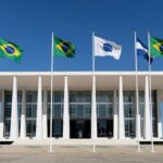 Edifício do STF em Brasília, representando negação de mensagens e reforço à transparência judicial.