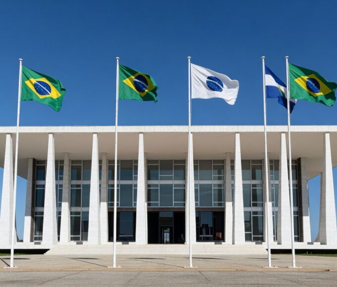 Edifício do STF em Brasília, representando negação de mensagens e reforço à transparência judicial.