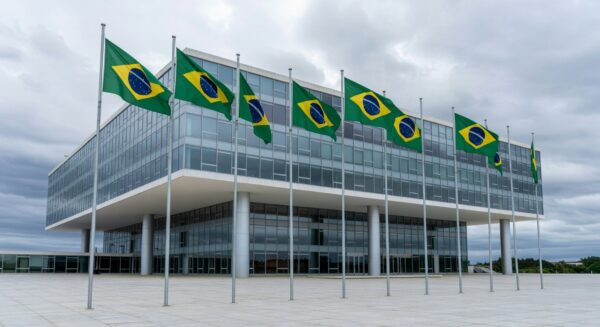 Edifício de tribunal em Brasília simbolizando contratação de advogado de defesa.