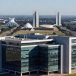 Sede do Banco de Brasília em Brasília, simbolizando reestruturação financeira