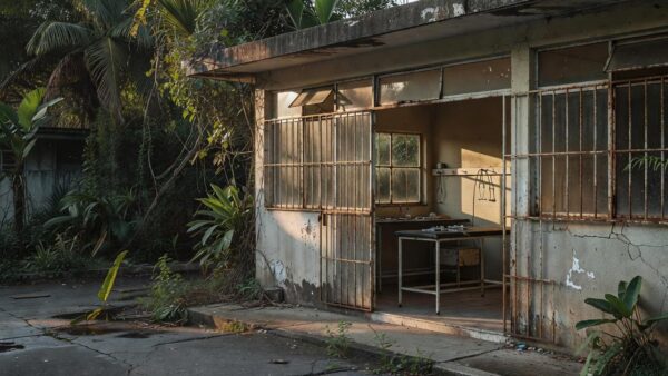 Hospital público em Brasília representando a crise do SUS