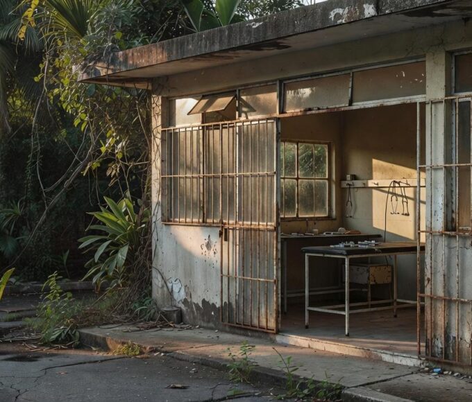 Hospital público em Brasília representando a crise do SUS