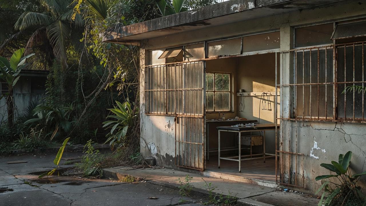 Hospital público em Brasília representando a crise do SUS