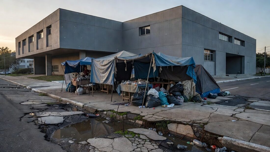 Plenário da Câmara do DF durante audiência sobre internação compulsória de moradores de rua