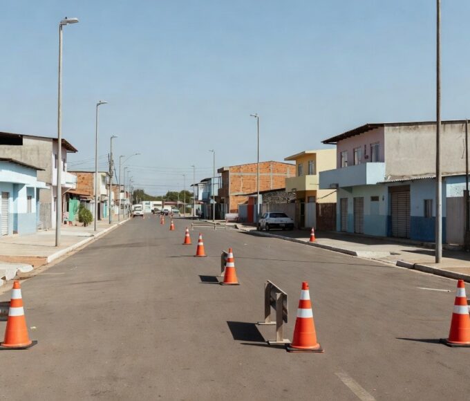 Centro de Ceilândia reordenado após operação do GDF com apreensão de tendas