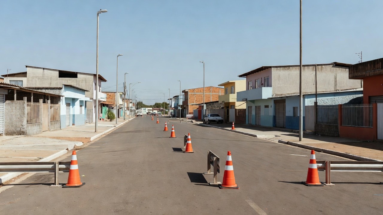 Centro de Ceilândia reordenado após operação do GDF com apreensão de tendas