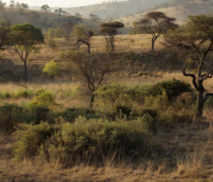 Vegetação do Cerrado em área protegida no Distrito Federal