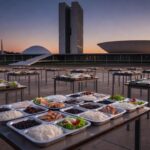 Refeições gratuitas em programa da Câmara do DF para combater fome crescente