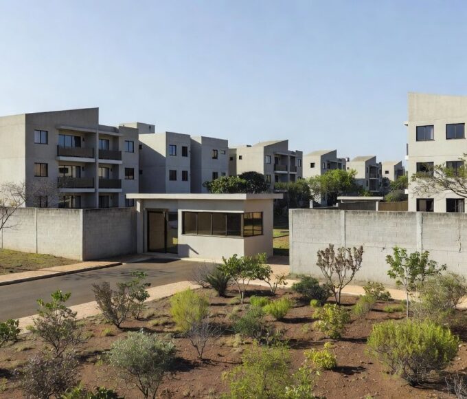 Condomínio residencial no DF onde ocorreu duplo homicídio