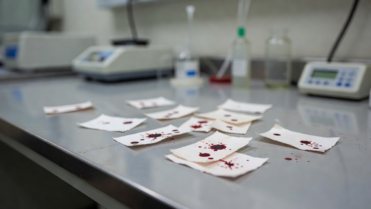 Laboratório médico no DF com equipamentos para análise de Teste do Pezinho