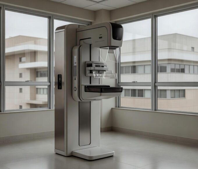 Equipamento de mamografia em unidade pública de saúde no Distrito Federal