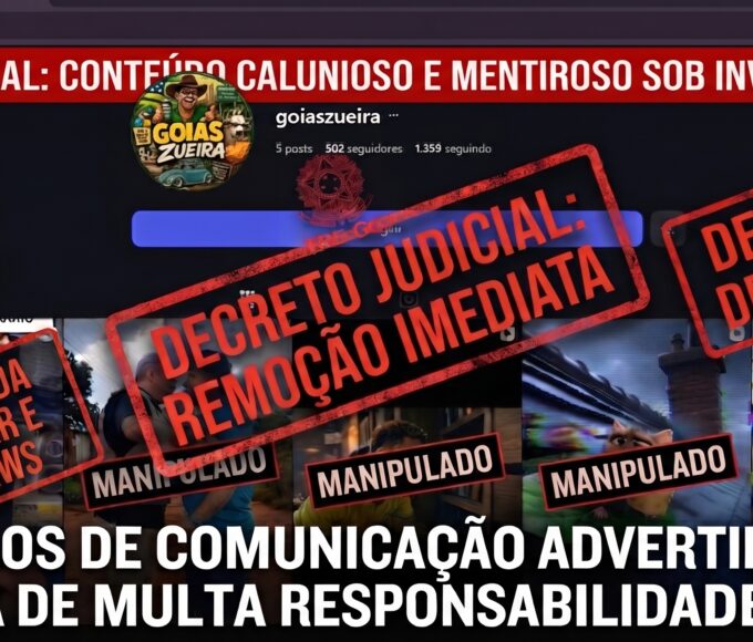 TRE-GO manda Meta retirar deepfakes contra candidato Cristóvão Tormin