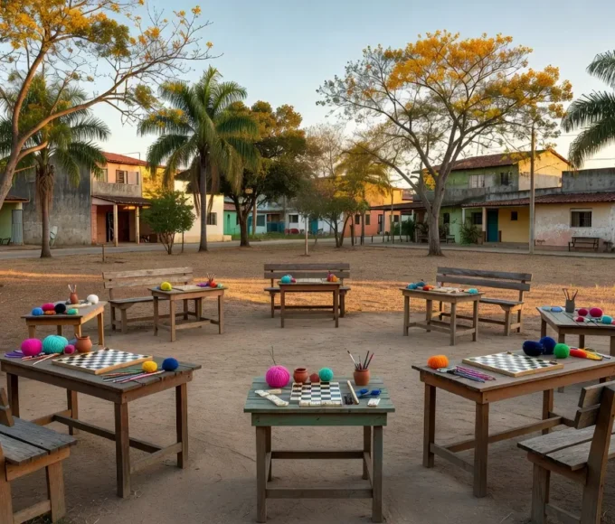 Espaço comunitário no Itapoã com atividades gratuitas para idosos do projeto Viver 60+