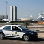 Viatura da Polícia Civil em Brasília