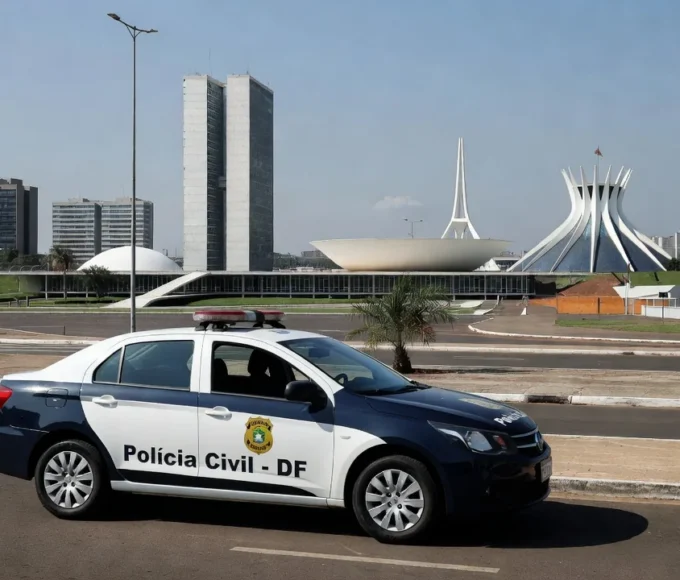 Viatura da Polícia Civil em Brasília