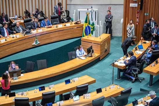 Sessão no plenário da Câmara Legislativa do Distrito Federal. Foto: Agência CLDF