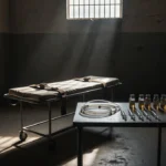 Sala de injeção letal com pentobarbital em prisão brasileira