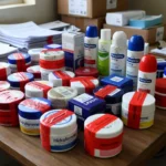 Lotes falsificados do Hidrafemme e do Perspirex foram apreendidos pela Anvisa. — Foto: Reprodução